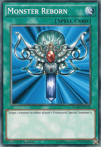 Monster Reborn - YGLD-ENC24 Common Unlimited