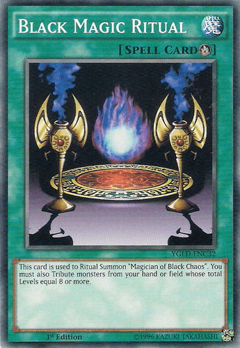 Black Magic Ritual - YGLD-ENC32 Common 1st Edition