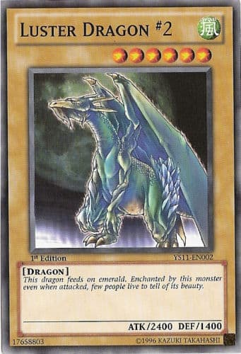 Luster Dragon #2 - YS11-EN002 Common 1st Edition