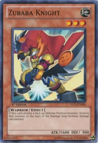 Zubaba Knight - YS11-EN005 Common 1st Edition