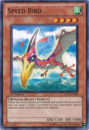 Speed Bird - YS11-EN008 Common 1st Edition