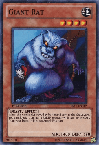 Giant Rat - YS11-EN012 Common 1st Edition
