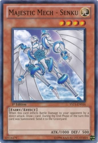 Majestic Mech - Senku - YS11-EN016 Common 1st Edition