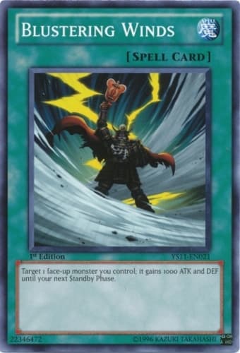 Blustering Winds - YS11-EN021 Common 1st Edition