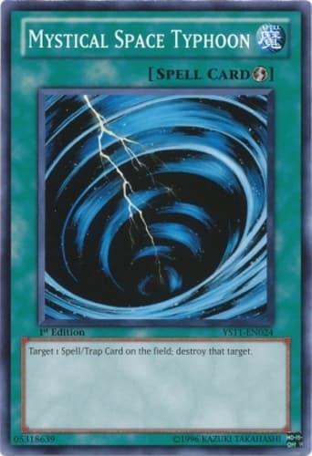 Mystical Space Typhoon - YS11-EN024 Common 1st Edition