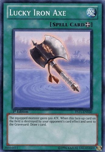 Lucky Iron Axe - YS11-EN030 Common 1st Edition