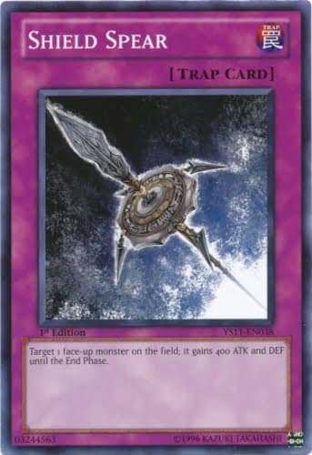 Shield Spear - YS11-EN038 Common 1st Edition