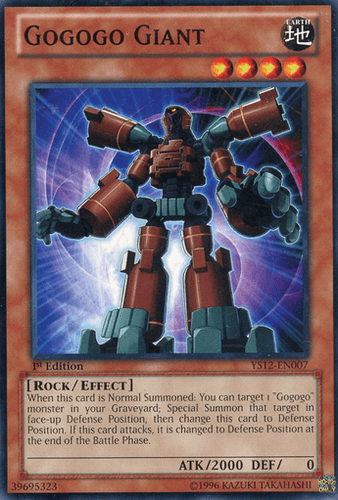 Gogogo Giant - YS12-EN007 Common 1st Edition