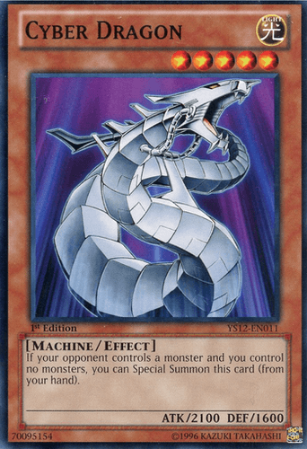 Cyber Dragon - YS12-EN011 Common 1st Edition