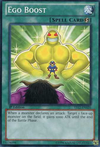 Ego Boost - YS12-EN020 Common 1st Edition