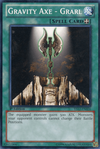 Gravity Axe - Grarl - YS12-EN026 Common 1st Edition