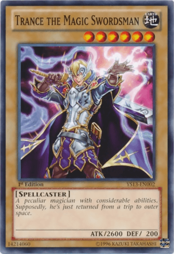 Trance the Magic Swordsman - YS13-EN002 Common 1st Edition