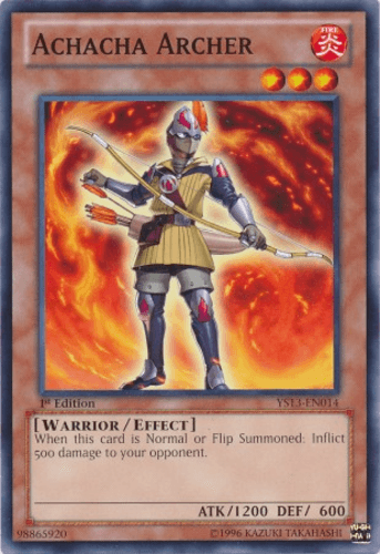 Achacha Archer - YS13-EN014 Common 1st Edition