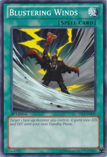 Blustering Winds - YS13-EN022 Common 1st Edition