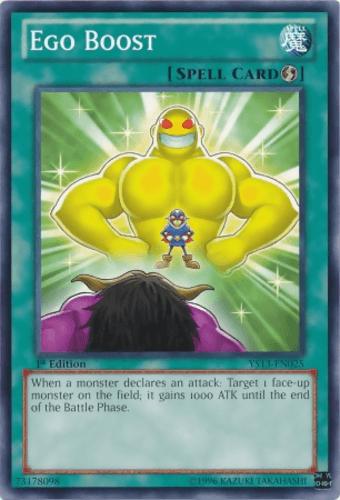 Ego Boost - YS13-EN025 Common 1st Edition