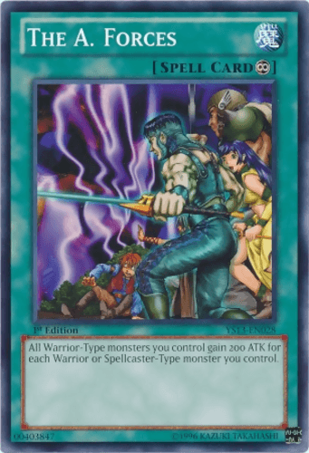 The A. Forces - YS13-EN028 Common 1st Edition