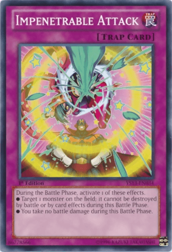 Impenetrable Attack - YS13-EN034 Common 1st Edition