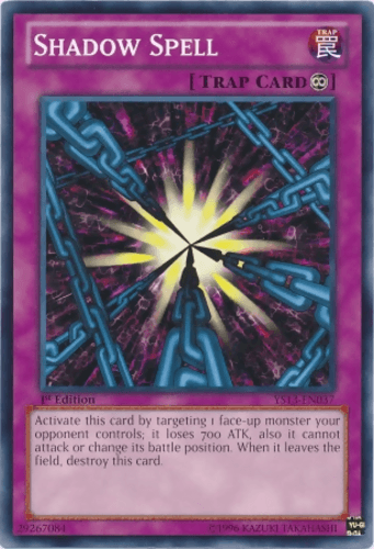 Shadow Spell - YS13-EN037 Common 1st Edition