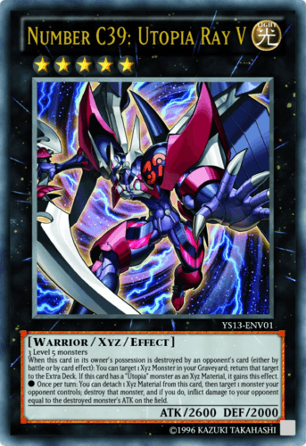 Number C39: Utopia Ray V - YS13-ENV01 Ultra Rare Unlimited