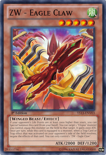 ZW - Eagle Claw - YS13-ENV03 Common 1st Edition