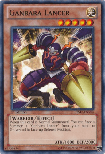 Ganbara Lancer - YS13-ENV04 Common Unlimited