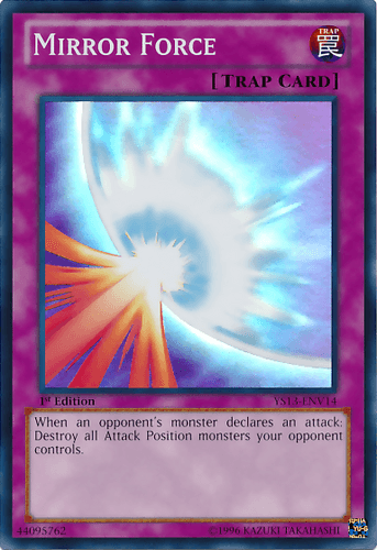 Mirror Force - YS13-ENV14 Super Rare Unlimited