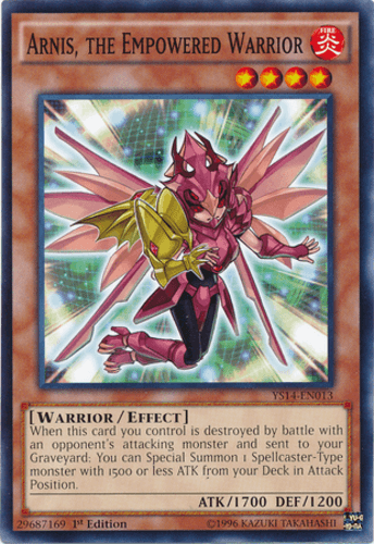 Arnis, the Empowered Warrior - YS14-EN013 Common 1st Edition