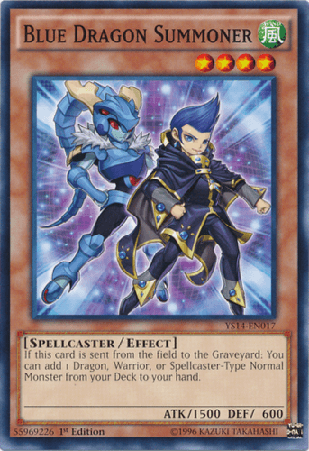 Blue Dragon Summoner - YS14-EN017 Common 1st Edition