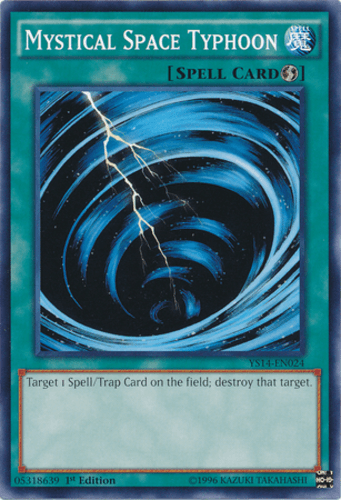 Mystical Space Typhoon - YS14-EN024 Common 1st Edition
