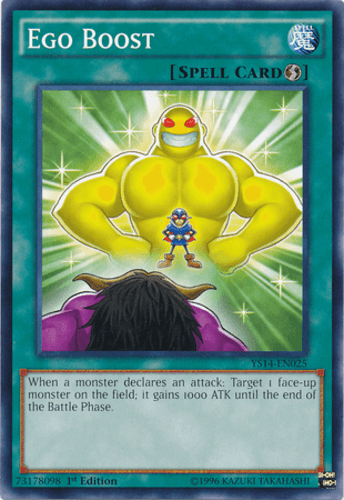 Ego Boost - YS14-EN025 Common 1st Edition