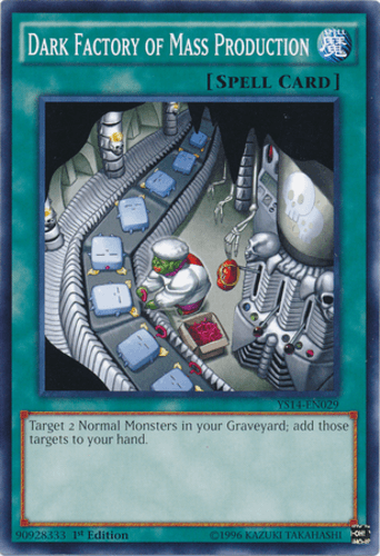 Dark Factory of Mass Production - YS14-EN029 Common 1st Edition