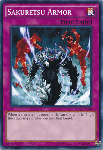 Sakuretsu Armor - YS14-EN032 Common 1st Edition