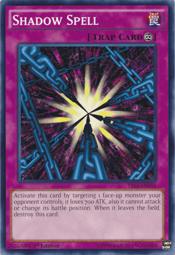 Shadow Spell - YS14-EN035 Common 1st Edition