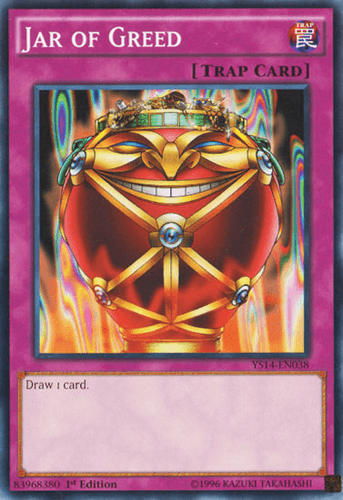 Jar of Greed - YS14-EN038 Common 1st Edition