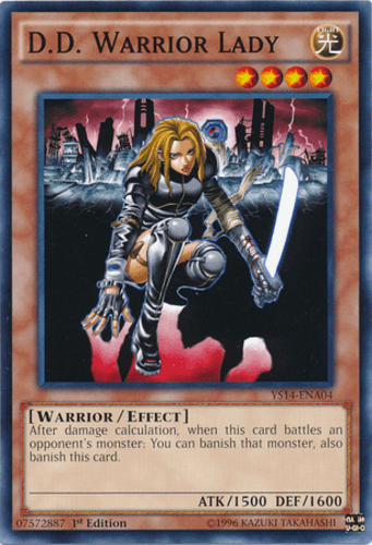 D.D. Warrior Lady - YS14-ENA04 Common 1st Edition