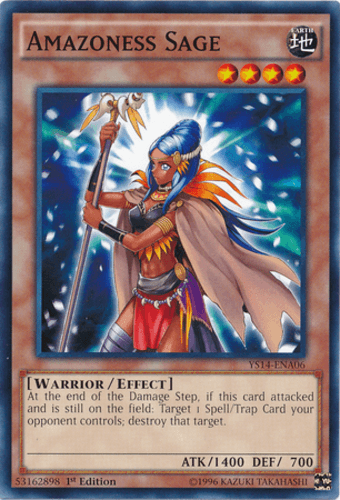 Amazoness Sage - YS14-ENA06 Common 1st Edition