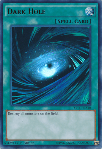 Dark Hole - YS14-ENA10 Ultra Rare 1st Edition
