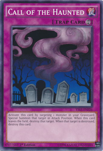 Call of the Haunted - YS15-ENF26 Common 1st Edition