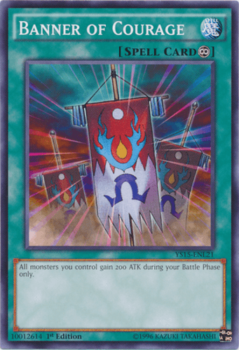 Banner of Courage - YS15-ENL21 Common 1st Edition