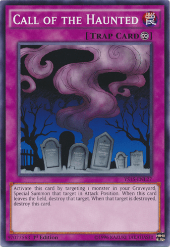 Call of the Haunted - YS15-ENL27 Common 1st Edition
