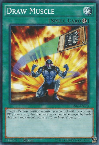 Draw Muscle - YS16-EN024 Common 1st Edition