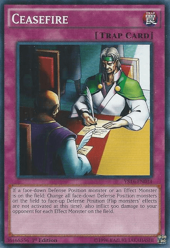Ceasefire - YS16-EN034 Common 1st Edition