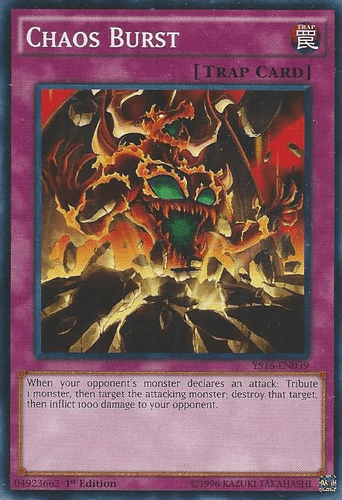 Chaos Burst - YS16-EN039 Common 1st Edition