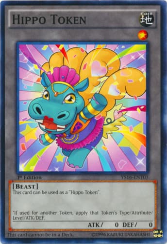 Hippo Token - YS16-ENT03 Common 1st Edition