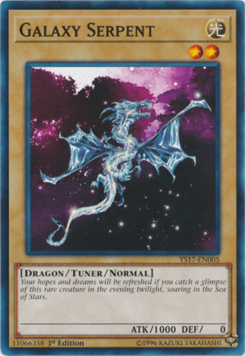 Galaxy Serpent - YS17-EN005 Common 1st Edition
