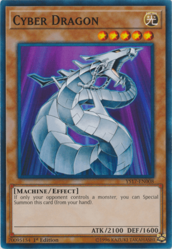 Cyber Dragon - YS17-EN008 Common 1st Edition