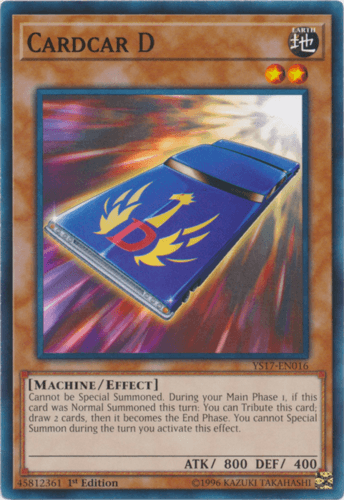 Cardcar D - YS17-EN016 Common 1st Edition