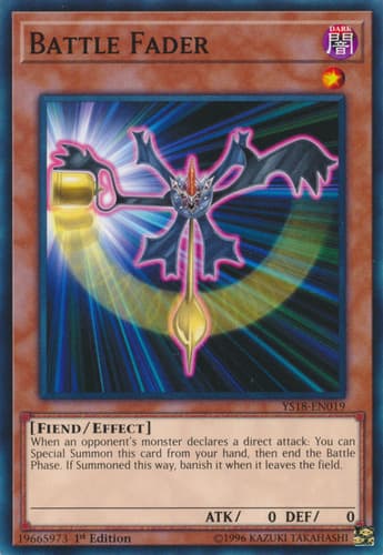 Battle Fader - YS17-EN018 Common 1st Edition