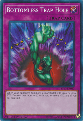 Bottomless Trap Hole - YS17-EN037 Common 1st Edition
