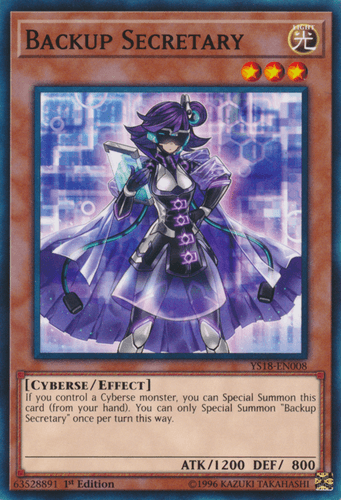 Backup Secretary - YS18-EN008 Common 1st Edition